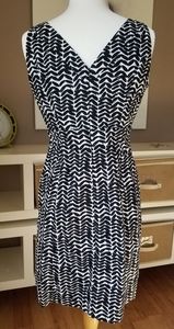 East 5th Avenue b&w dress